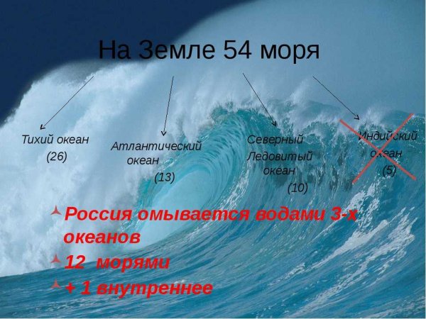 Моря России презентация