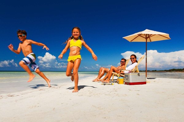 Пляж море люди