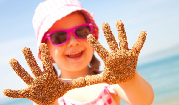 Лето солнце дети