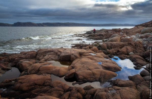 Мурманск берег Баренцева моря