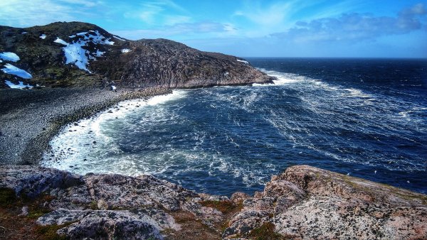 Баренцево море Териберка