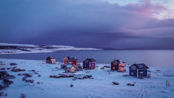 Баренцево море на карте