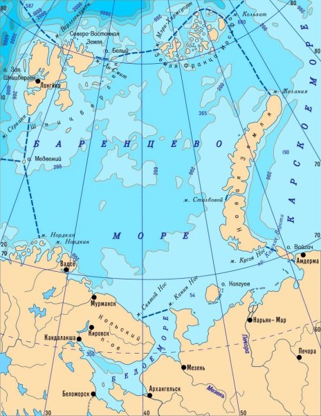 Немецкий остров в Баренцевом море
