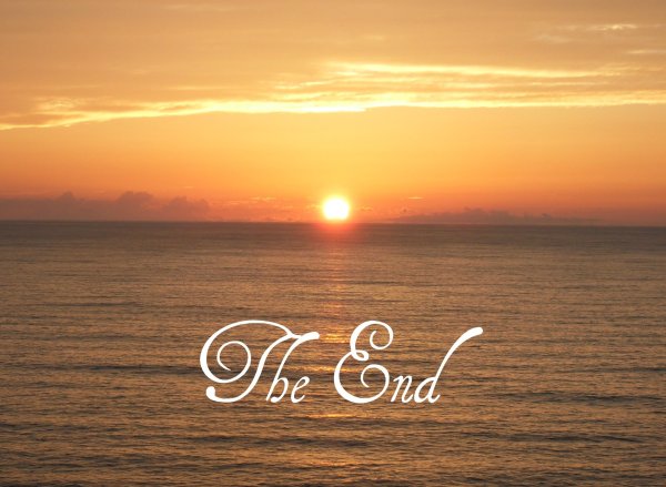 The end надпись