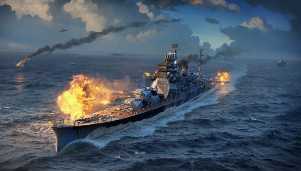 Линкор Аризона в World of Warships