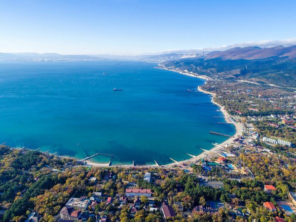 Кабардинка с высоты птичьего полета