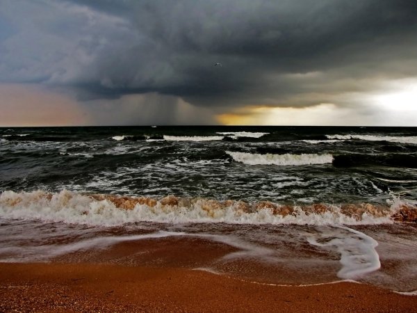 Азовское море неглубокое