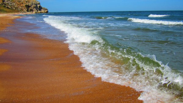 Морские пейзажи Азовского моря