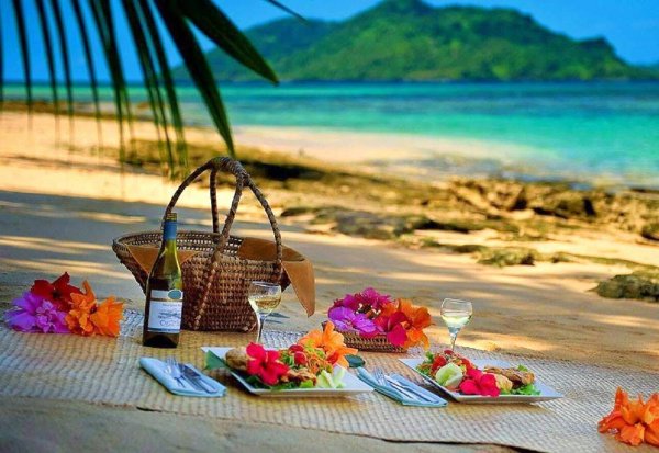 Коктейль на пляже