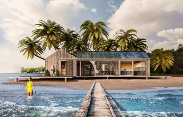 Вилла на острове