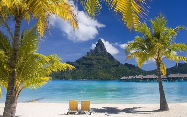 Тропический пляж