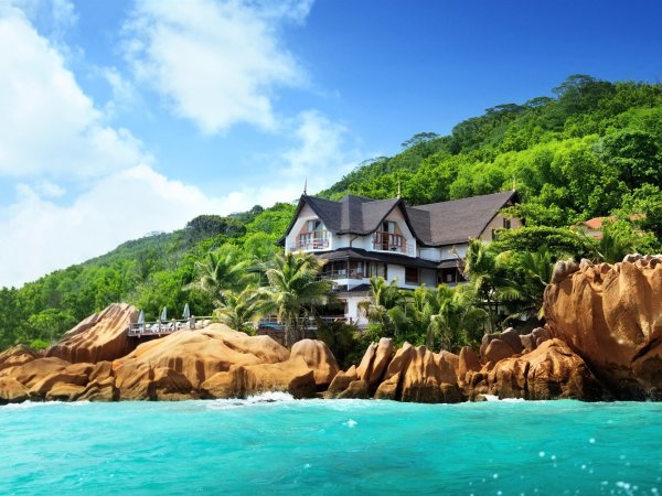 Красивый вид на море