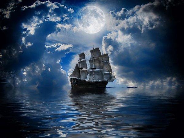 Загадочный корабль