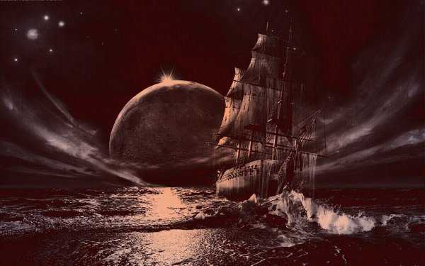 Ночное море