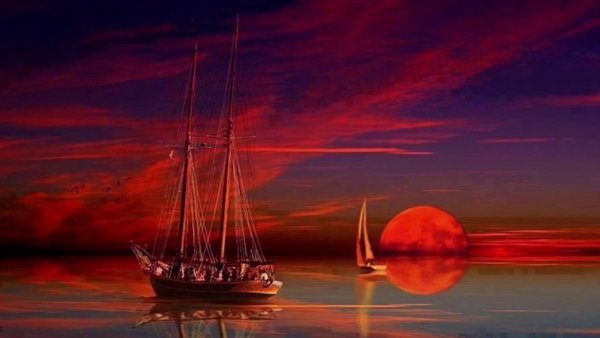 Ночь на корабле