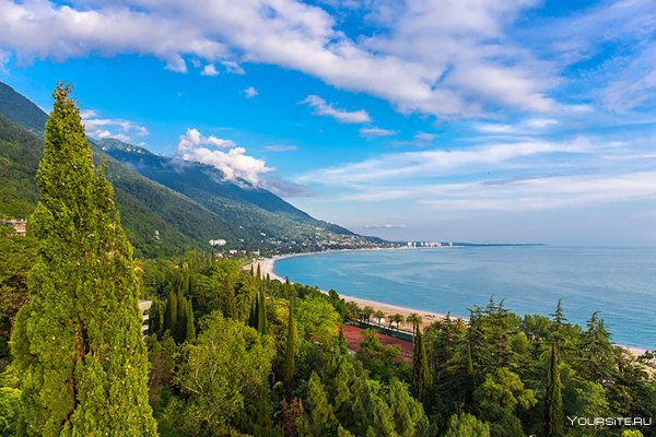 Абхазия Гагры море