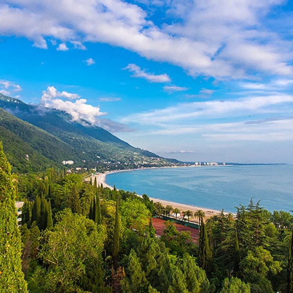 Абхазия горы и море