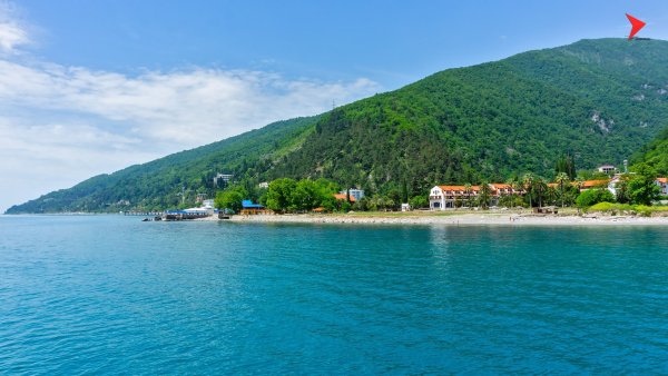 Абхазия закат Гагра