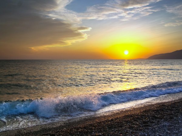 Море Абхазия Прибой