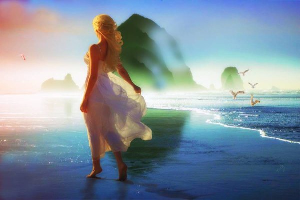 Девушка Бегущая по волнам