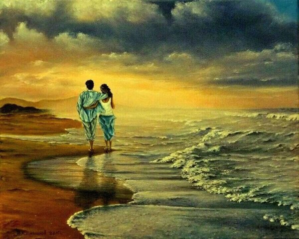 Двое на берегу