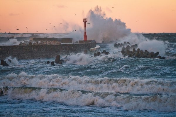 Венеция Волнорез