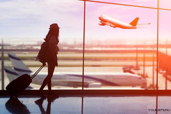 Улетающий самолет