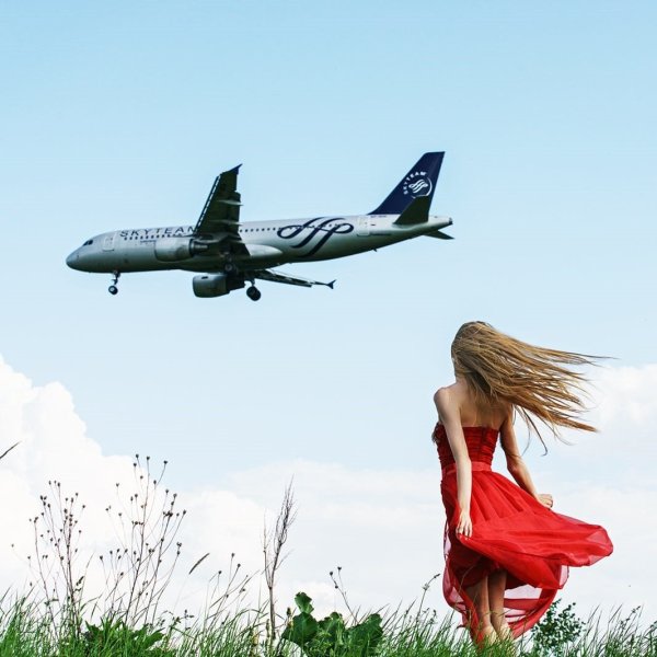 Отпуск самолет