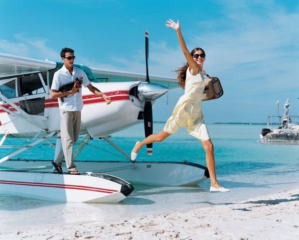 Влюбленные на Мальдивах