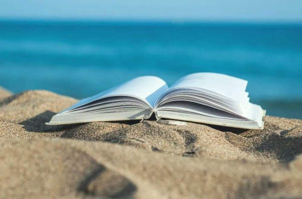Книга на берегу моря