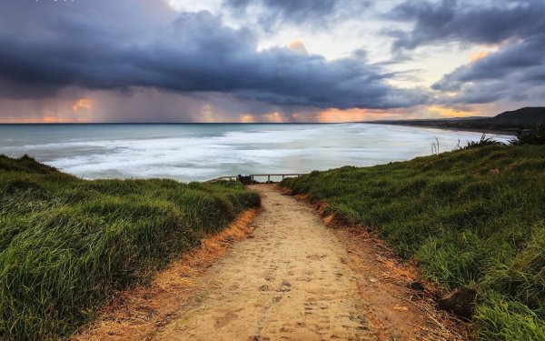 Тропинка в море