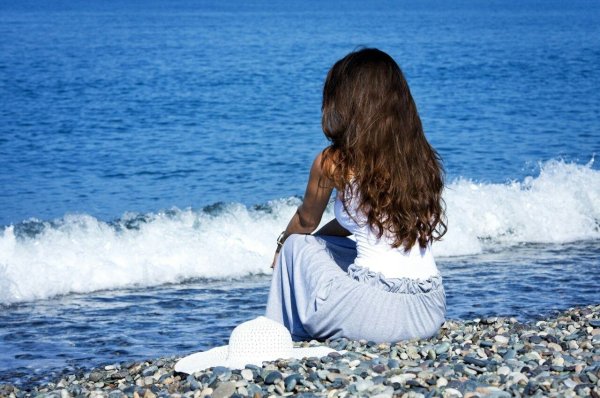 Море силуэт