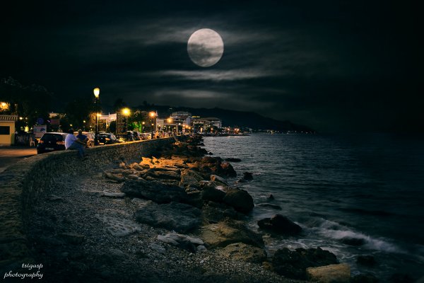 Ночное море