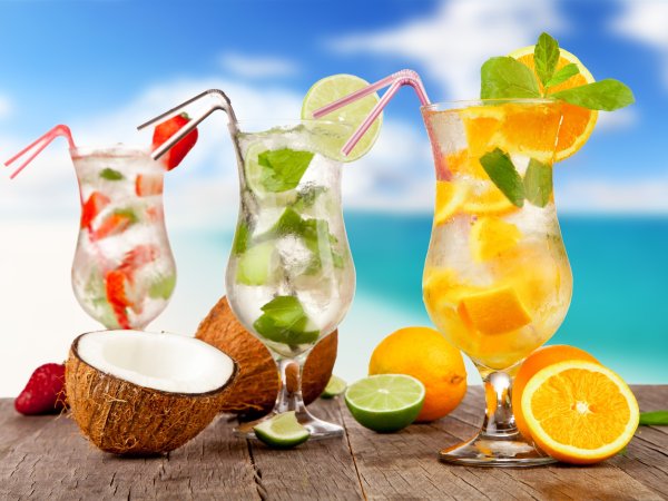 Летние коктейли