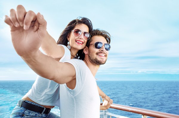 Пара на пляже