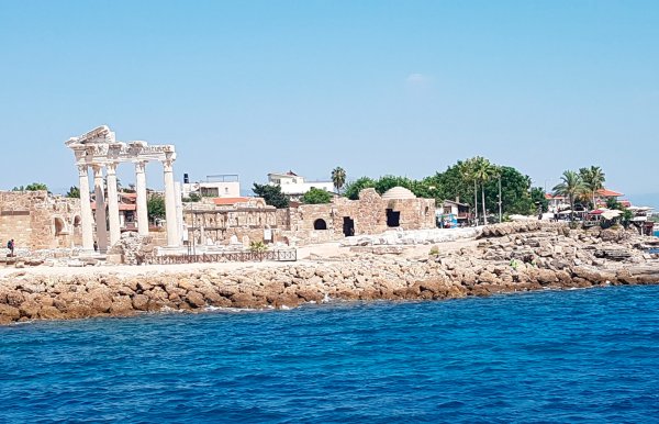 Античный Сиде порт