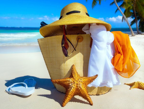 Вещи для пляжа на море