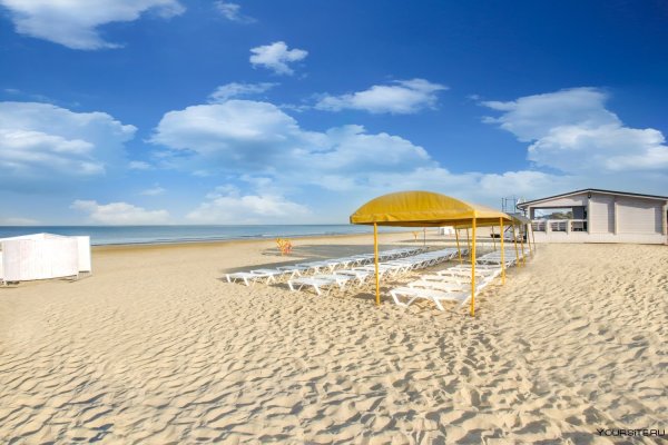 Пляж дюны золотые Джемете