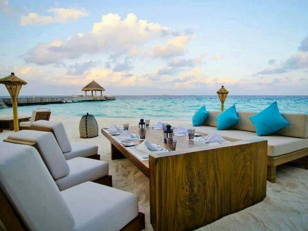 Ресторан с видом на океан