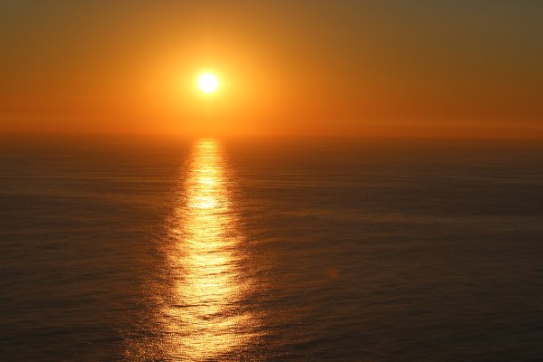 Рассвет на море