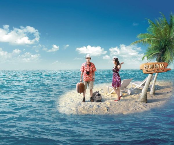 Девушка рыбка