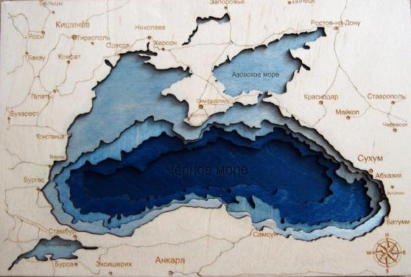 Реки впадающие в Азовское море на карте