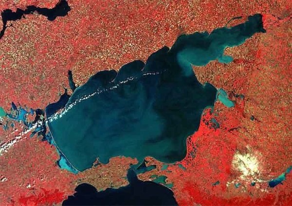 Карта глубин Азовского моря
