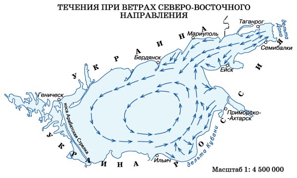 Чёрное море глубина рельеф