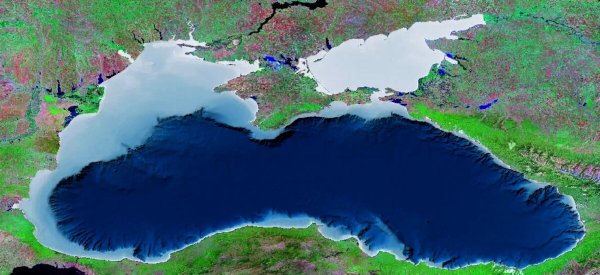 Морская навигационная карта черного моря