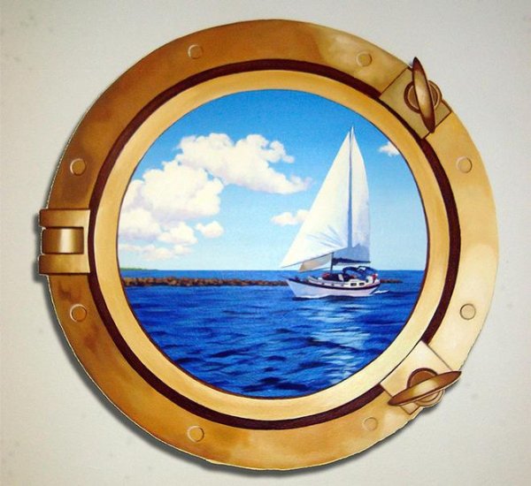 Вид из иллюминатора