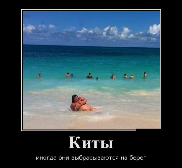 Демотиваторы про отдых на море