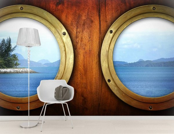 Вид из иллюминатора самолёта с7