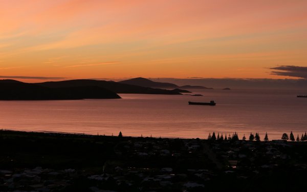 Летний закат на море