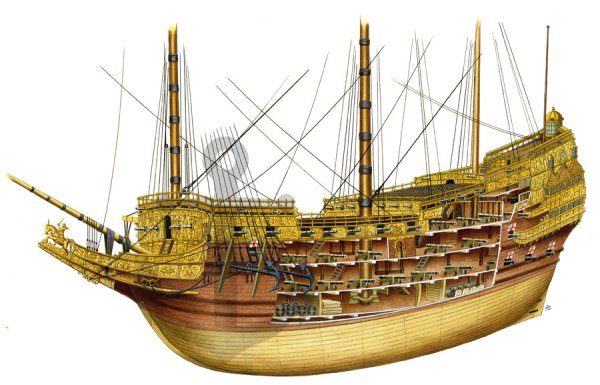 Повелитель морей корабль